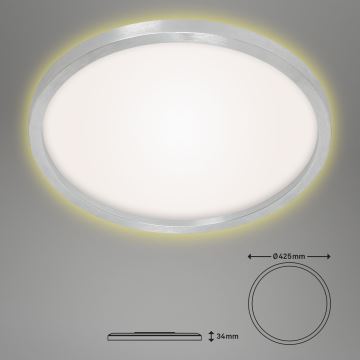 Briloner 7363-019 - LED Lubinis šviestuvas CADRE LED/22W/230V d. 42,5 cm