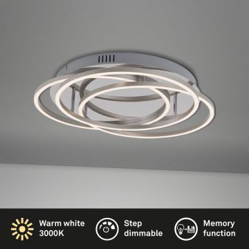 Briloner - LED Pritemdomas lubinis šviestuvas FRAMES LED/60W/230V blizgus chromas