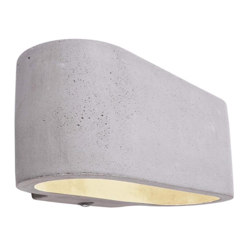Deko-Light 341176 - Sieninis šviestuvas ATRIA 1xG9/25W/230V betonas