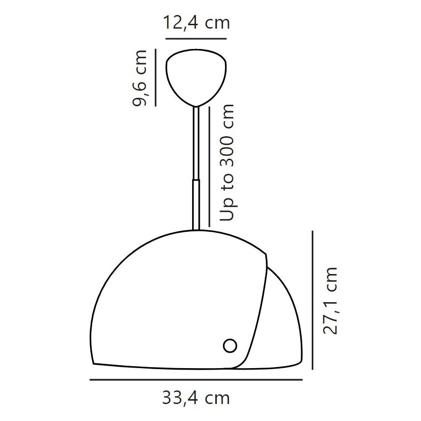 DFTP by Nordlux - Pakabinamas sietynas su reguliuojamu gaubtu ALIGN 1xE27/15W/230V balta