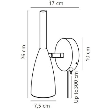 DFTP by Nordlux - Sieninis akcentinis šviestuvas PURE 1xGU10/8W/230V balta