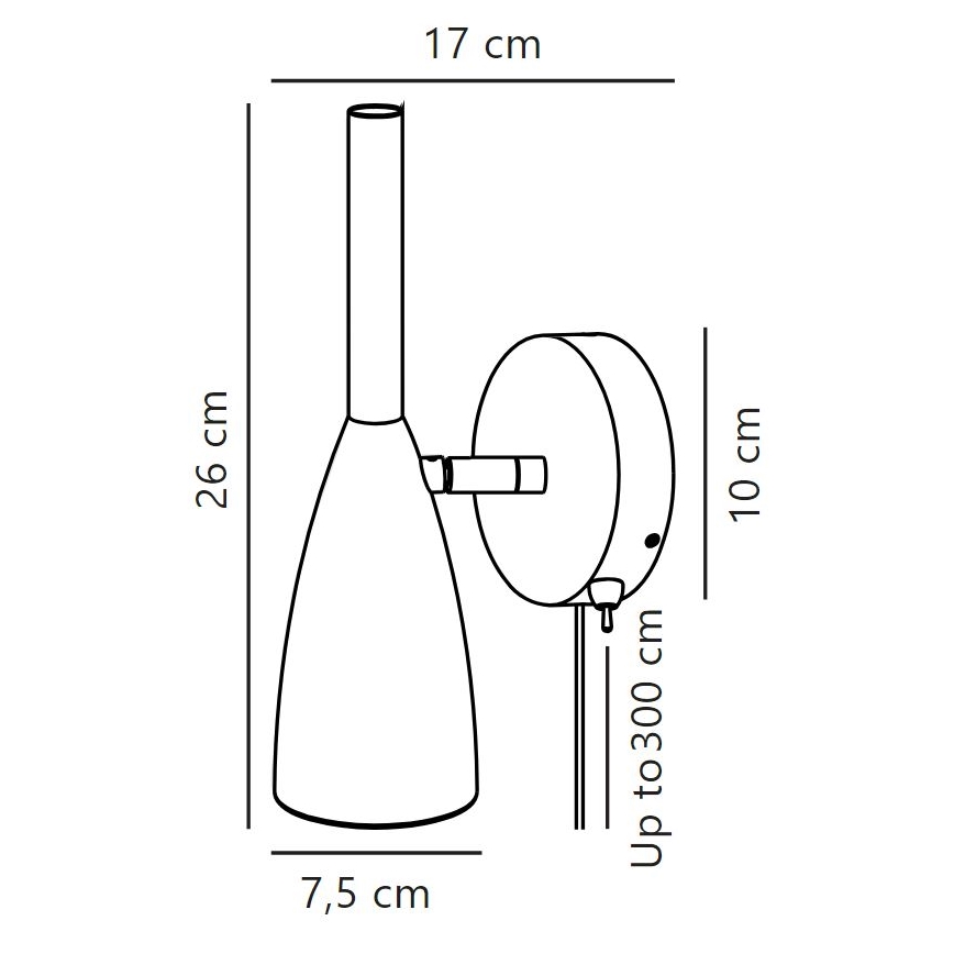 DFTP by Nordlux - Sieninis akcentinis šviestuvas PURE 1xGU10/8W/230V balta