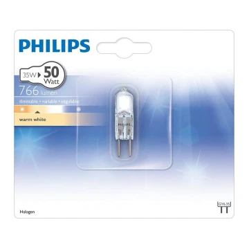 Didelio našumo lemputė Philips HALOGEN GY6,35/35W/12V 3100K
