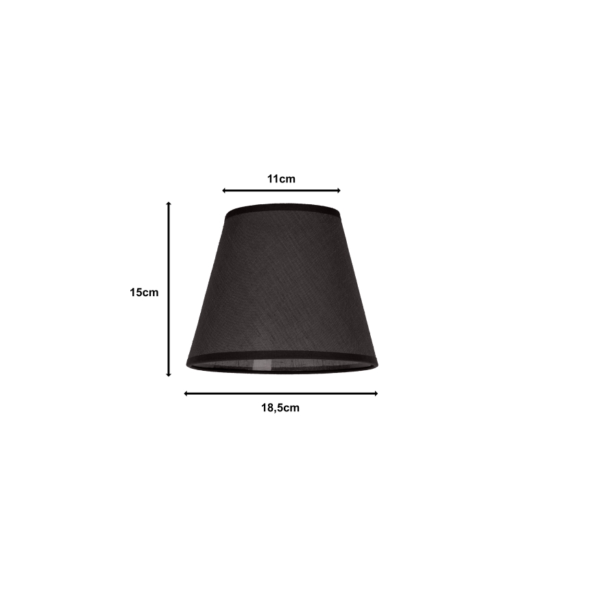 Duolla - Gaubtas SOFIA XS E14 diametras 18,5 cm antracitas