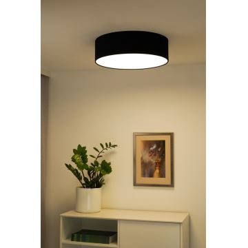 Duolla - LED lubinis šviestuvas CORTINA LED/26W/230V diametras 30 cm 4000K juoda