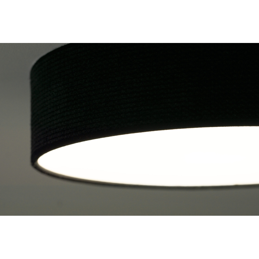 Duolla - LED lubinis šviestuvas CORTINA LED/26W/230V diametras 30 cm 4000K juoda
