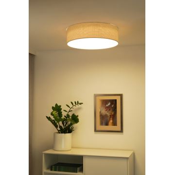 Duolla - LED lubinis šviestuvas CORTINA LED/26W/230V diametras 30 cm 4000K kreminė