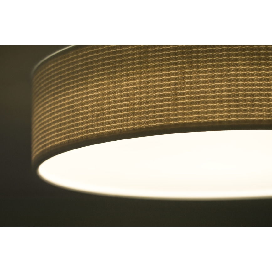 Duolla - LED lubinis šviestuvas CORTINA LED/26W/230V diametras 30 cm 4000K kreminė