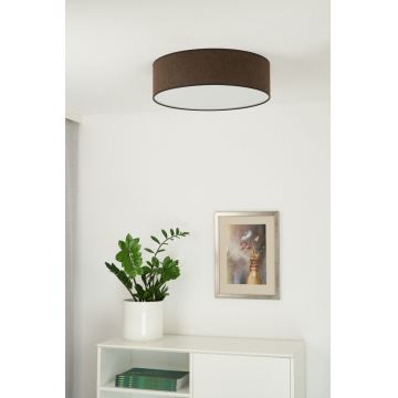 Duolla - LED lubinis šviestuvas CORTINA LED/26W/230V diametras 30 cm 4000K ruda