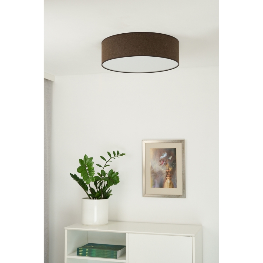 Duolla - LED lubinis šviestuvas CORTINA LED/26W/230V diametras 30 cm 4000K ruda