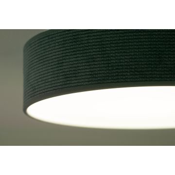 Duolla - LED lubinis šviestuvas CORTINA LED/26W/230V diametras 30 cm 4000K turkis