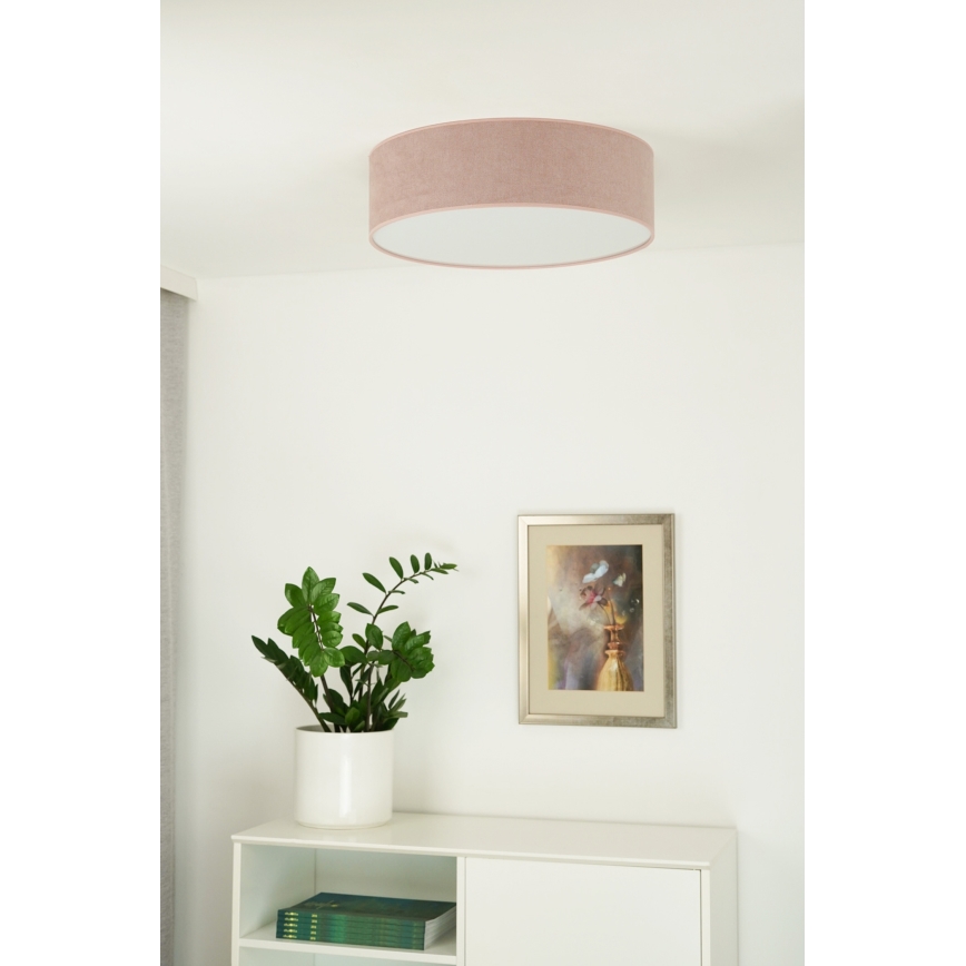 Duolla - LED lubinis šviestuvas CORTINA LED/26W/230V diametras 45 cm 4000K rausva