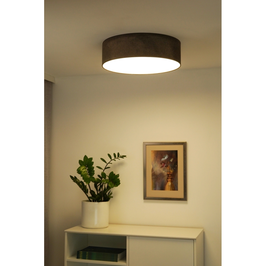 Duolla - LED lubinis šviestuvas CORTINA LED/26W/230V diametras 45 cm 4000K ruda