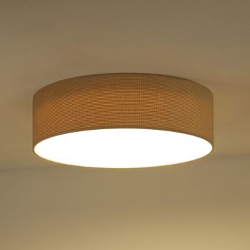 Duolla - LED lubinis šviestuvas CORTINA LED/26W/230V diametras 45 cm 4000K smėlio spalva