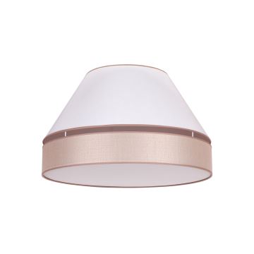 Duolla - Lubinis šviestuvas AVIGNON 3xE27/15W/230V d. 60 cm baltos/smėlio spalvos