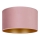 Duolla - Lubinis šviestuvas ROLLER 1xE27/15W/230V d. 40 cm rožinis/auksinis