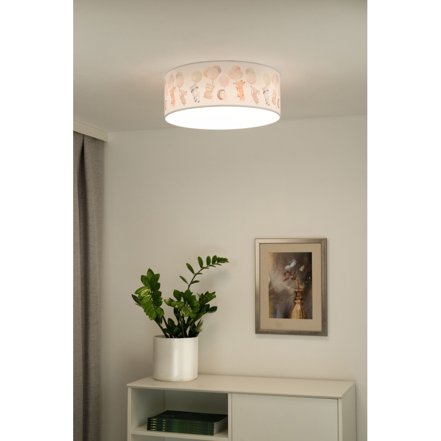 Duolla - Vaikiškas LED lubinis šviestuvas CORTINA LED/26W/230V diametras 40 cm 4000K