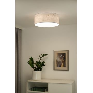 Duolla - Vaikiškas LED lubinis šviestuvas CORTINA LED/26W/230V diametras 40 cm 4000K