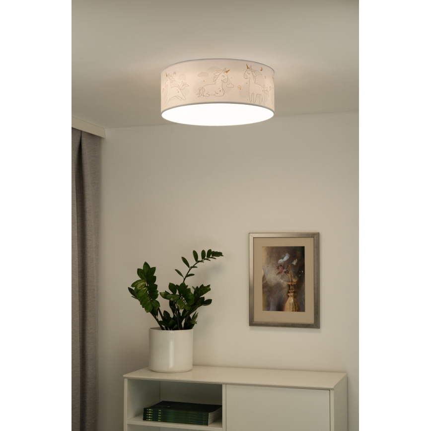 Duolla - Vaikiškas LED lubinis šviestuvas CORTINA LED/26W/230V diametras 40 cm 4000K