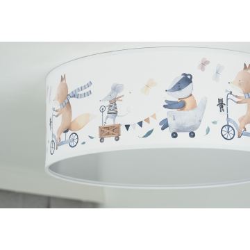 Duolla - Vaikiškas LED lubinis šviestuvas CORTINA LED/26W/230V diametras 40 cm 4000K