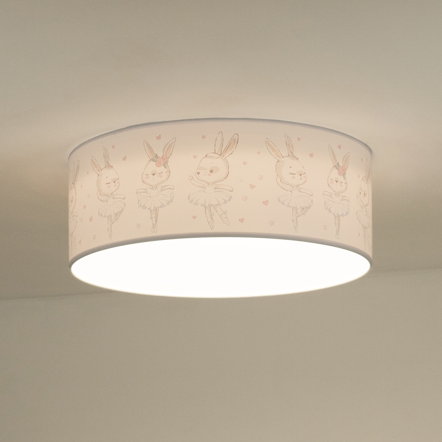 Duolla - Vaikiškas LED lubinis šviestuvas CORTINA LED/26W/230V diametras 40 cm 4000K