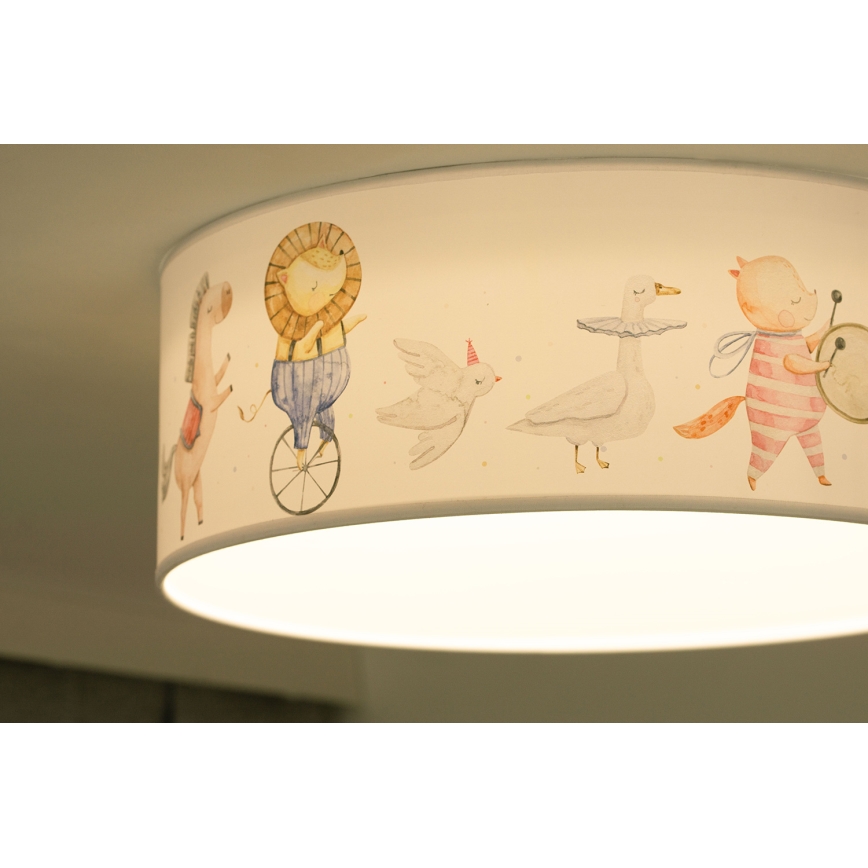 Duolla - Vaikiškas LED lubinis šviestuvas CORTINA LED/26W/230V diametras 40 cm 4000K