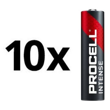 Duracell - 10 vnt. Šarminė baterija Procell Intense LR03/AAA 1,5V 1465 mAh