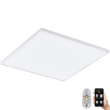 Eglo 32346- LED RGBW Reguliuojamas lubinis šviestuvas TURCONA LED/21W/230V + nuotolinio valdymo pultas