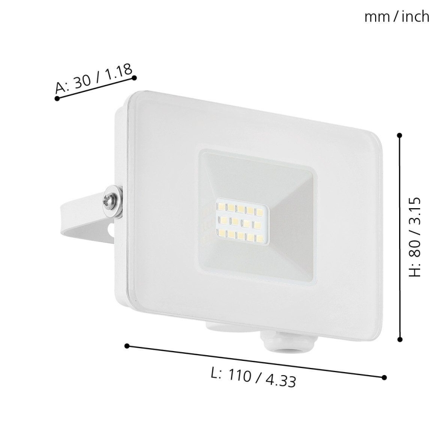 Eglo - LED prožektorius LED/10W/230V IP65