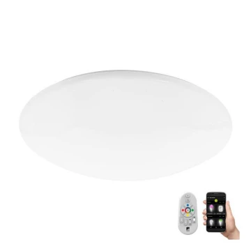 Eglo 33221 - LED RGBW Reguliuojamas lubinis šviestuvas TOTARI LED/34W/230V + nuotolinio valdymo pultas