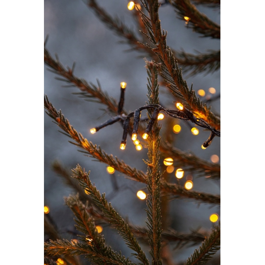 Eglo - LED Lauko Kalėdinė girlianda 1200xLED 24m IP44 šiltai balta
