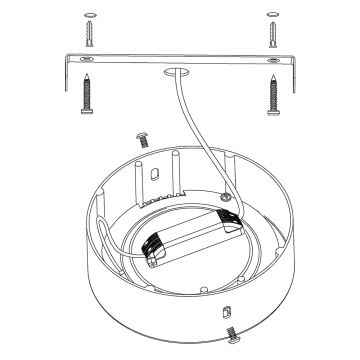 Eglo 78201 - LED lubinis šviestuvas FUEVA LED/16,5W/230V