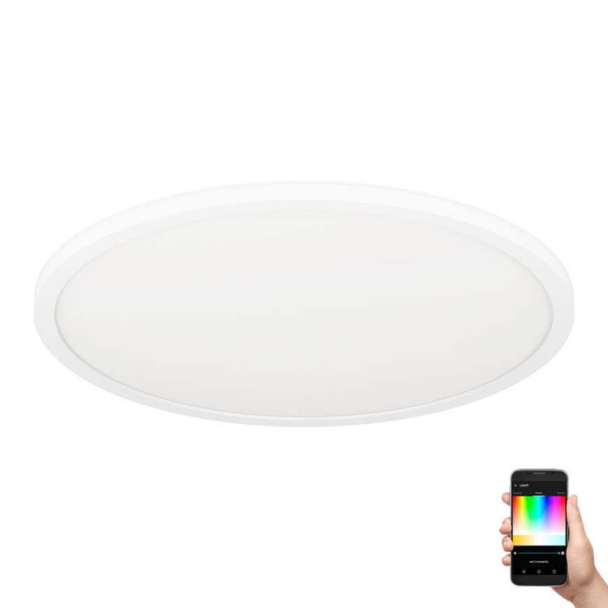 Eglo - LED RGBW Reguliuojamas lubinis šviestuvas LED/16,5W/230V baltas ZigBee