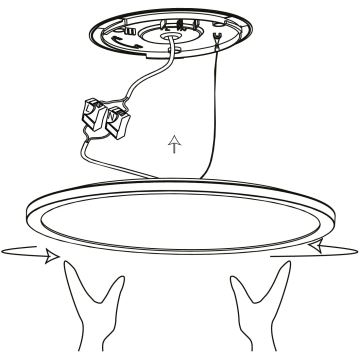 Eglo - LED RGBW Reguliuojamas lubinis šviestuvas LED/14,6W/230V juodas ZigBee