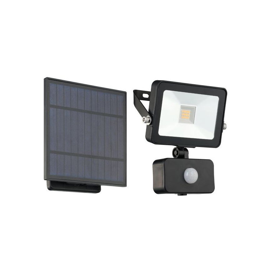 Eglo - LED Saulės energijos prožektorius su jutikliu 15xLED/0,03W/3,7V IP44