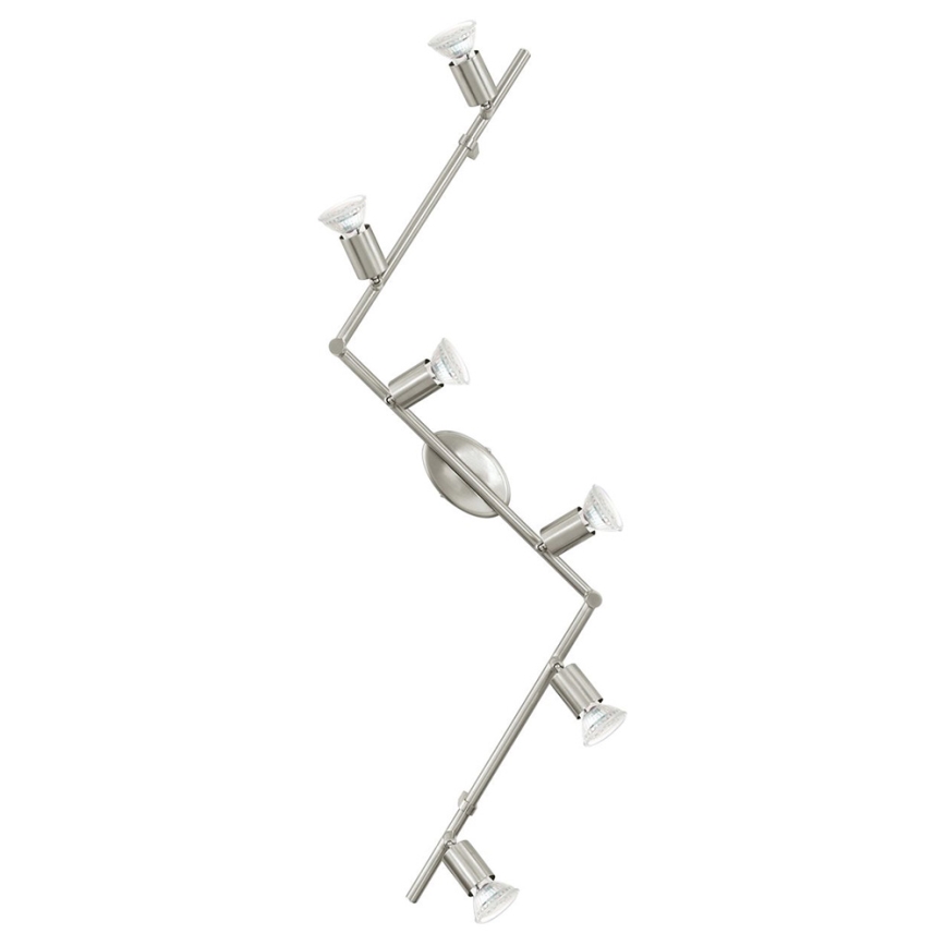 Eglo - Akcentinis LED šviestuvas 6xGU10-LED/3W/230V