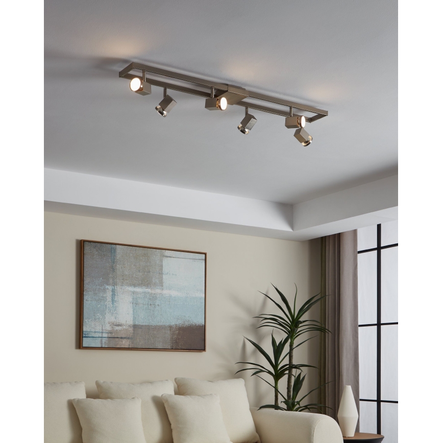 Eglo - Akcentinis LED šviestuvas 6xGU10/5W/230V