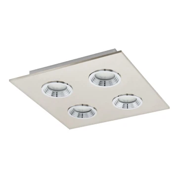 Eglo 93681 - Lubinis LED šviestuvas SABBIO 1 4xGX53/7W/230V