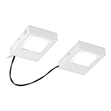 Eglo 94517 - KOMPLEKTAS 2x LED virtuvės šviestuvas, kabinamas po spintele LAVAIO 2xLED/3,7W/230V