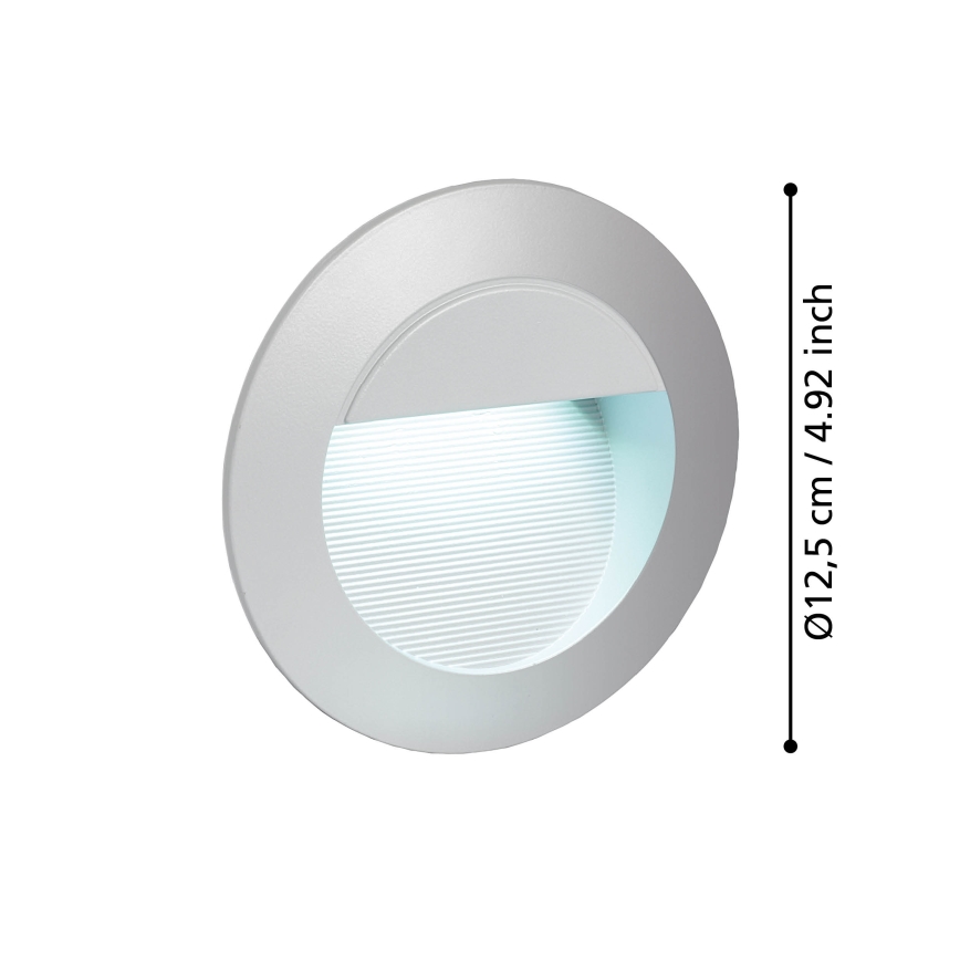 Eglo - LED naktinė lemputė 1xLED/2.5W/230V