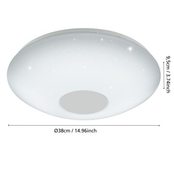 Eglo - Lubinis LED šviestuvas LED/20W/230V