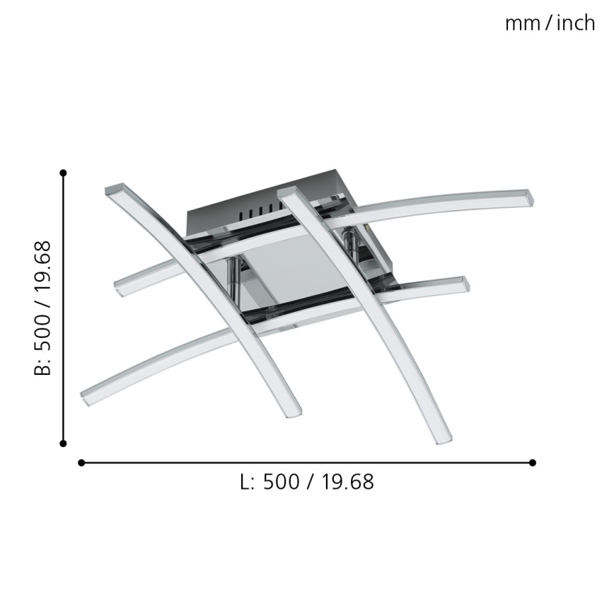 Eglo - LED tvirtinamas sietynas 4xLED/5W/230V