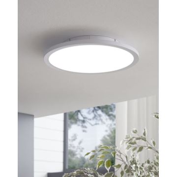 Eglo - LED RGBW Lubinis šviestuvas SARSINA-C LED/16W/230V + valdymo pultas