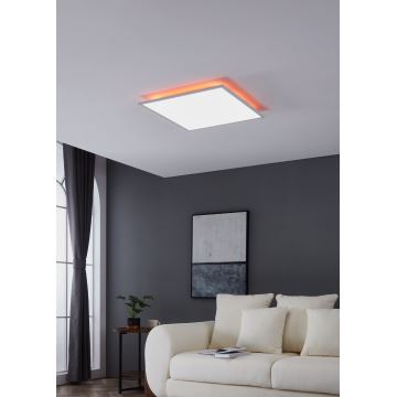 Eglo - RGBW Reguliuojamas lubinis šviestuvas LED/32,5W/230V 2700-6500K 60x60 cm + nuotolinio valdymo pultas