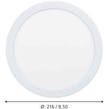 Eglo - LED Reguliuojamas vonios šviestuvas LED/16,5W/230V IP44 ZigBee