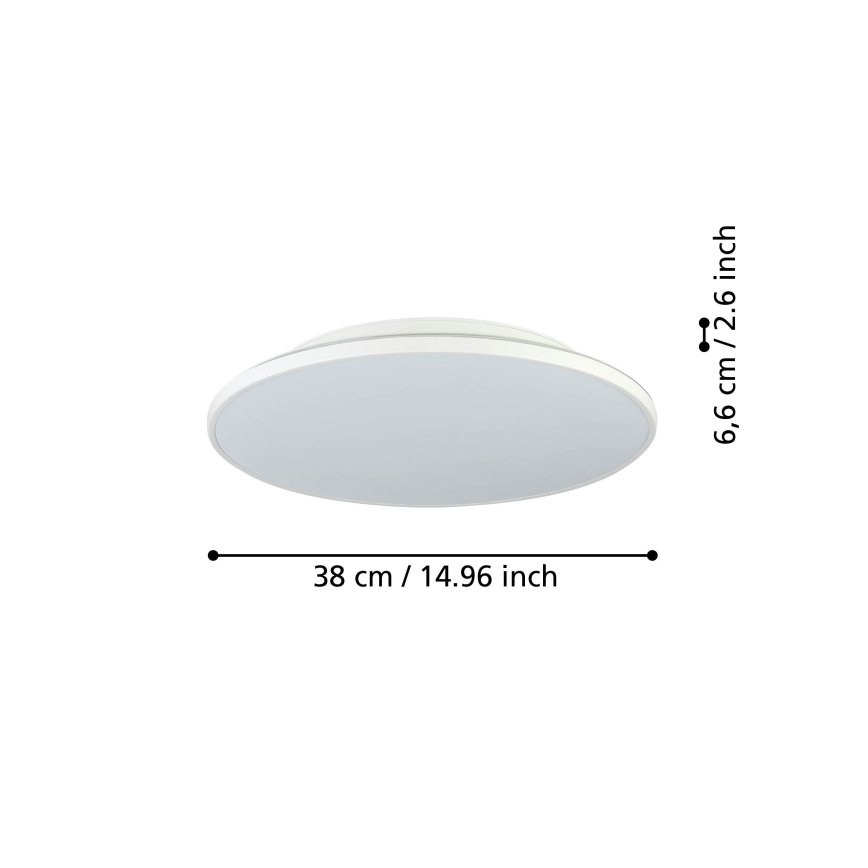 Eglo - LED Lubinis šviestuvas LED/21W/230V d. 38 cm