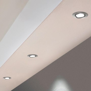 Eglo - KOMPLEKTAS 3x LED pritemdomas įleidžiamas lubinis šviestuvas PINEDA 1xLED/5,5W/230V