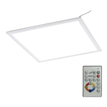 Eglo - LED pritemdoma panelė LED-RGBW/21W/230V + nuotolinio valdymo pultas