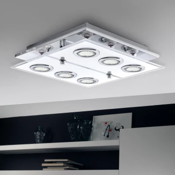 EGLO - Lubinis LED šviestuvas 6xGU10/3W/230V