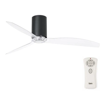 FARO 32041 - Lubinis ventiliatorius MINI TUBE FAN su nuotoliniu valdymu, matinis